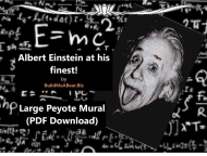 Albert Einstein's Finest Moment Mural  Peyote Pattern (PDF DOWNLOAD)