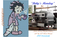 Bettys Monday Mini Mural Pattern (PDF DOWNLOAD)
