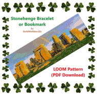 Stonehenge Bracelet Pattern (PDF DOWNLOAD)