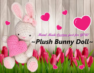 Plush Bunny Toy (Made to Order)
