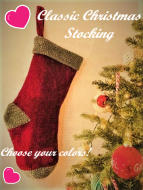 Large Christmas Stocking (Made to Order)