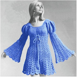 Juliet Boho Lace Crocheted Dress (Made to Order)