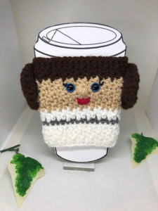Star Bunn Princess Cup Cozy (Crocheted)