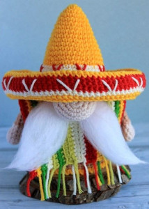 Sombrero South Western Gnome