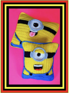 Minion Bellow Throw Pillows (Made to Order)