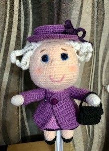 The Queens Tribute Doll Crocheted (Pre-Order)