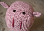 Square Pig Plush Toy (Made on Demand)