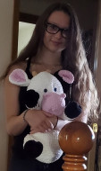 Baby Cow Plush (Made to Order)