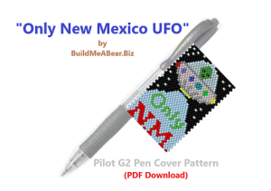 Only New Mexico UFO G2 Pen Pattern (PDF DOWNLOAD)